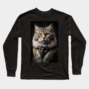 Cool portrait of a Cat Long Sleeve T-Shirt